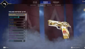 conta pc main wraith com heirloon e skins - Apex Legends