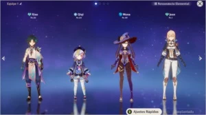 Conta Genshin Impact NA - AR41 - XIAO,MONA,QIQI,JEAN