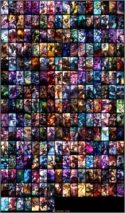 CONTA LOL LVL 242/ PLATINA 1/ TODOS OS CAMPEOES/ 231 SKINS - League of Legends