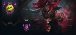 conta mestre - League of Legends LOL