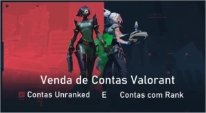 Valorant- Venda de Contas smurfs Unrankeds e com Ranks