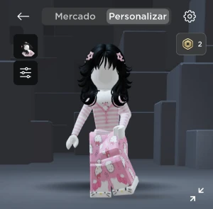 Conta roblox feminina