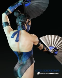 Kitana Mortal Kombat 2024 - 3D Stl - Outros