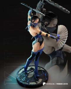 Kitana Mortal Kombat 2024 - 3D Stl - Outros