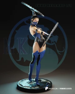 Kitana Mortal Kombat 2024 - 3D Stl - Outros