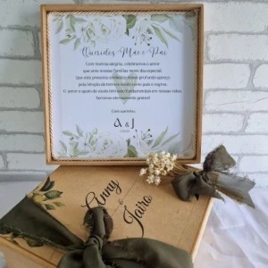 Caixas MDF 17x17x8 Personalizadas - Artesanato e Personalizados