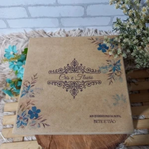 Caixas MDF 17x17x8 Personalizadas - Artesanato e Personalizados