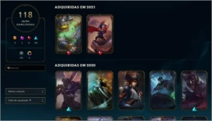 Conta League of Legends LOL