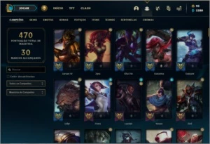 Conta Ouro 4 Com Twitch medieval + Warwick Selvagem (raras) - League of Legends LOL