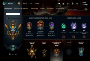 Conta Ouro 4 Com Twitch medieval + Warwick Selvagem (raras) - League of Legends LOL