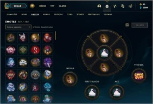 Conta Ouro 4 Com Twitch medieval + Warwick Selvagem (raras) - League of Legends LOL