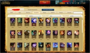 Conta Prata 4 Vários Campeões Barata - League of Legends LOL