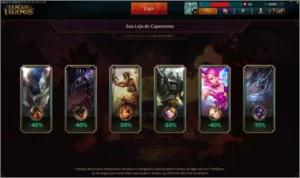 Conta Prata 4 Vários Campeões Barata - League of Legends LOL