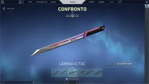 Conta valorant com muitas skins