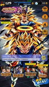 Dragon Ball Legends - LF Goku SJ3 e Vegeta SJ2 7* - Outros