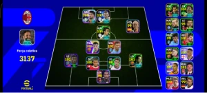 Conta de efootball mobile