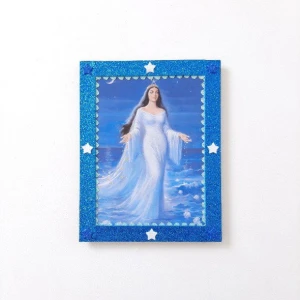 Poster Retrô Iemanjá - Artesanato e Personalizados