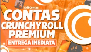 1 Mês Crunchyroll Premium(Automatico) - Assinaturas e Premium