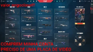 Conta FA Valorant +50.000 VP investidos (NEGOCIÁVEL)