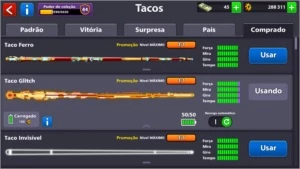 8 Ball Poll: Vendo contas miniclip com tacos Full. - Outros
