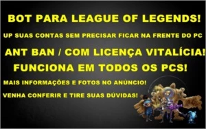 BOT PARA UPAR SMURF - League of Legends LOL