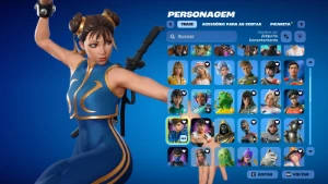 Conta Fortnite | 78 Skins | Chun-Li | Melhor Entrega