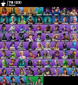 Conta Fortnite | 78 Skins | Chun-Li | Melhor Entrega