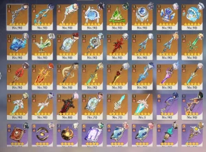 Conta Prime - Ar 60 - Full Endgame (Founder Account) - Genshin Impact