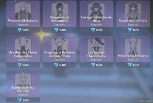 Conta Prime - Ar 60 - Full Endgame (Founder Account) - Genshin Impact