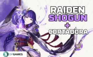 Genshin Impact: Conta com Raiden Shogun+Assinatura AR10