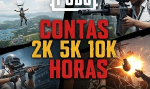 CONTA PUBG PLUS RANKED/ MEDLAHA 5 ANOS /2K 5K 10K HORAS/