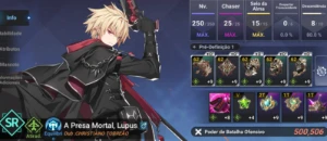 V>Conta Grand Chase mobile Level 173
