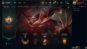 conta league of legends LOL