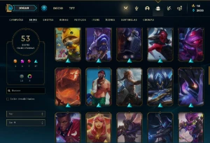 conta league of legends LOL
