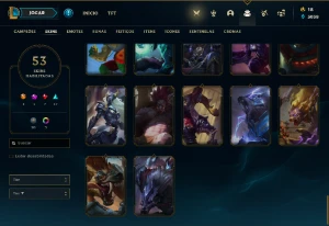 conta league of legends LOL