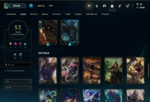 conta league of legends LOL