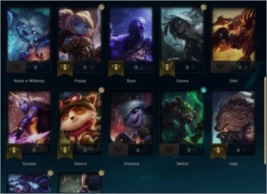 Conta main ADC, lv30 16K de EA, Varias skins nos espólios. - League of Legends LOL