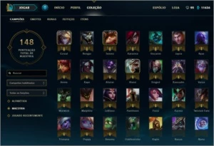 Conta LoL prata 2 focada em jungle e top - League of Legends