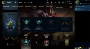 Conta Platina 4 para vender logo - League of Legends LOL