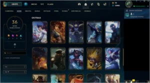 Conta Platina 4 para vender logo - League of Legends LOL