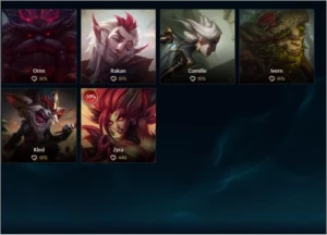 Conta de Lol - Quase todos os Champ - League of Legends