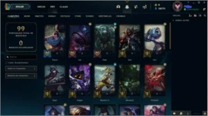 CONTA LEAGUE OF LEGENDS (OURO IV) LOL