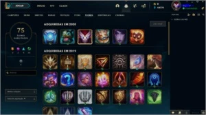 CONTA LEAGUE OF LEGENDS (OURO IV) LOL