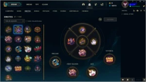 CONTA LEAGUE OF LEGENDS (OURO IV) LOL