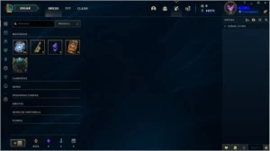 CONTA LEAGUE OF LEGENDS (OURO IV) LOL