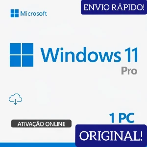 Windows 11 pro licença Original - Softwares and Licenses