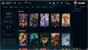 conta league of legends LOL