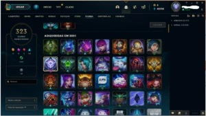 conta league of legends LOL
