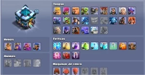 CLASH CLANS CV 13 BRABA - Clash of Clans