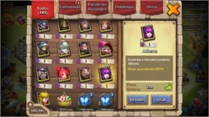 Conta castle clash 100k de poder barata - Impressão 3D e STL